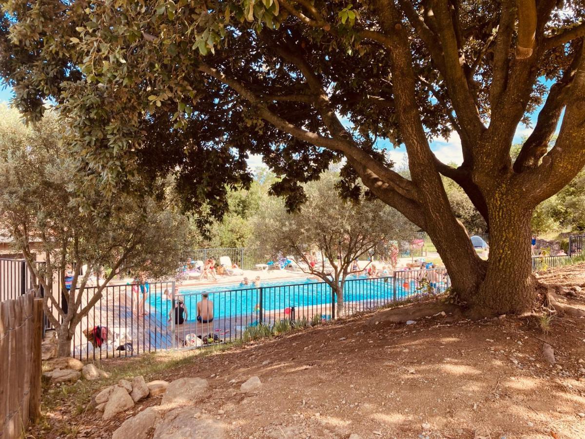 Lodges Du Camping Les 4 Saisons Grane Bagian luar foto