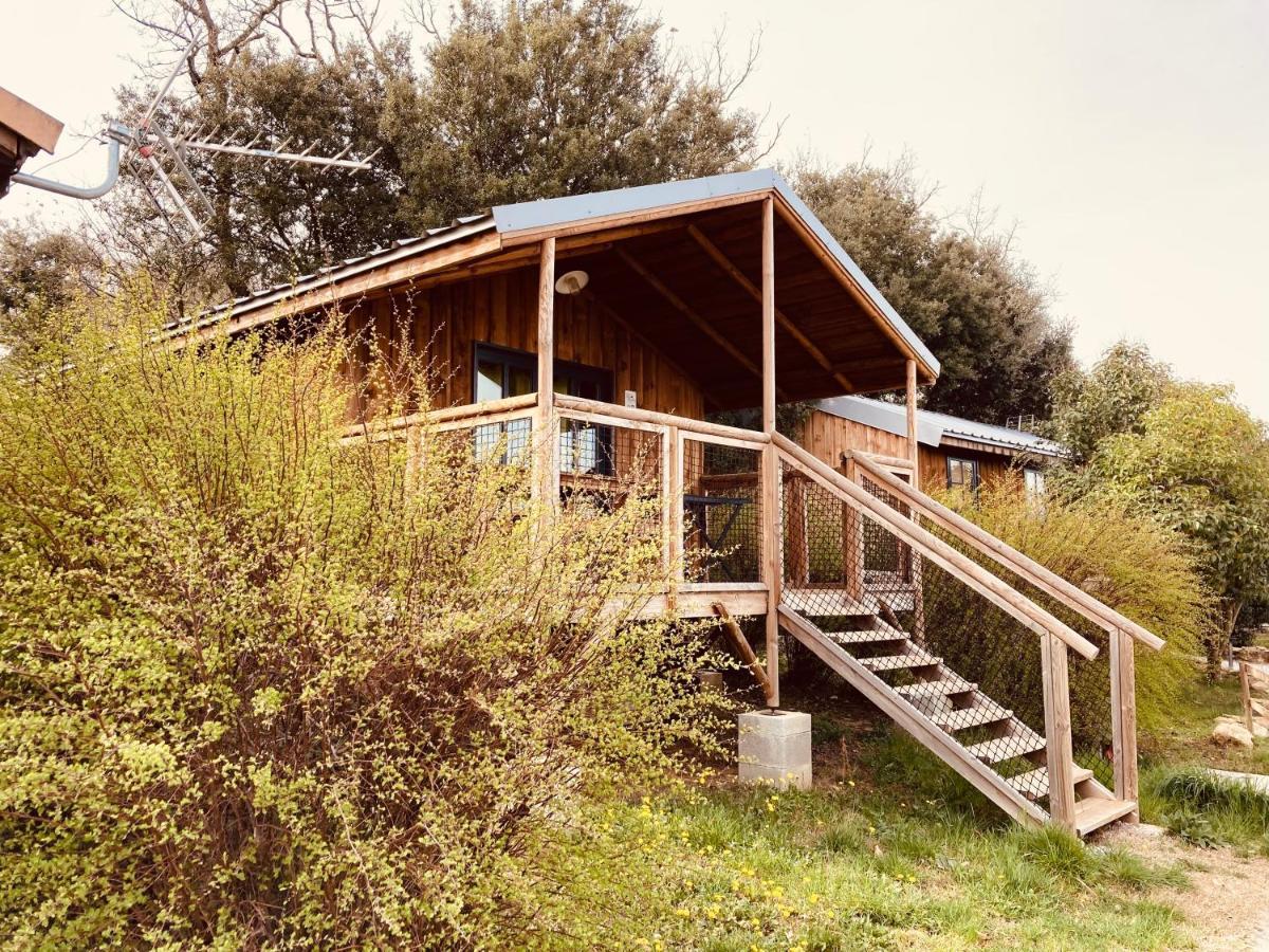 Lodges Du Camping Les 4 Saisons Grane Bagian luar foto