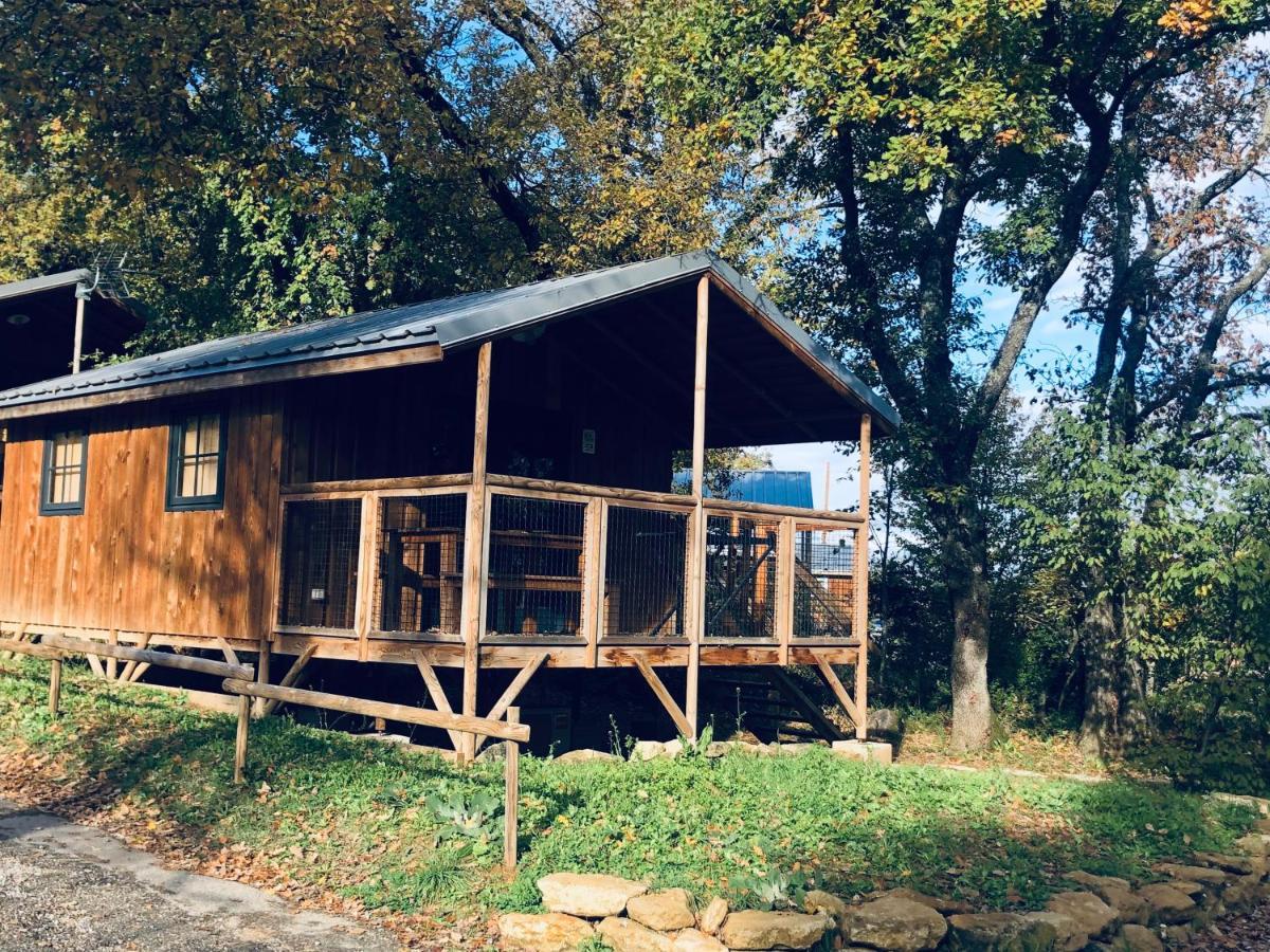 Lodges Du Camping Les 4 Saisons Grane Bagian luar foto